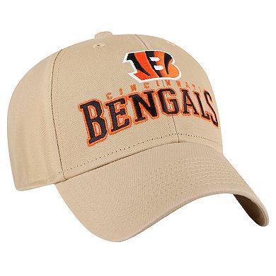 Men's '47 Khaki Cincinnati Bengals Powell MVP Adjustable Hat