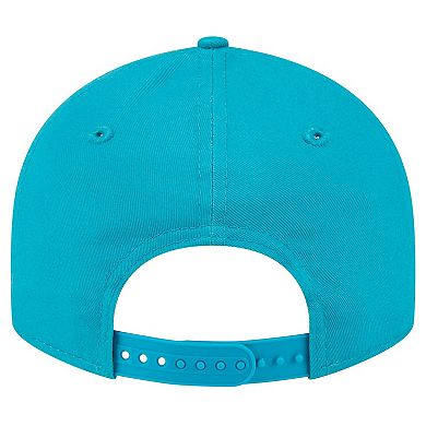 Men's New Era Aqua Miami Dolphins Main Low Profile 9FIFTY Snapback Hat