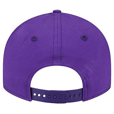 Men's New Era Purple Minnesota Vikings Main Low Profile 9FIFTY Snapback Hat