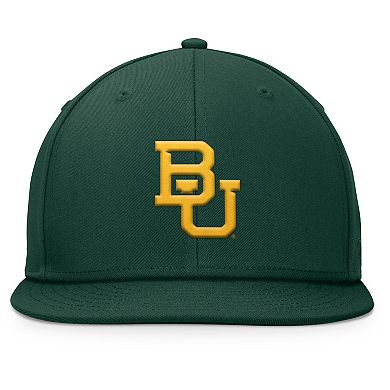 Men's Top of the World Green Baylor Bears Fundamental Snapback Hat