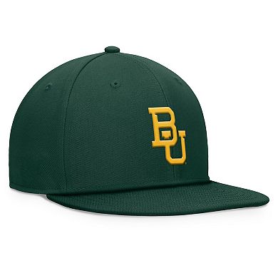Men's Top of the World Green Baylor Bears Fundamental Snapback Hat