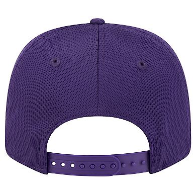 Men's New Era Purple LSU Tigers Patched 9SEVENTY Stretch-Snap Adjustable Hat