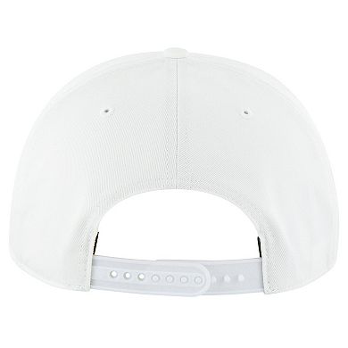 Men's '47 White Pittsburgh Steelers Roscoe Hitch Rope Adjustable Hat