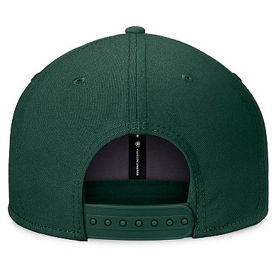 Men's Top of the World Green Michigan State Spartans Fundamental Snapback Hat