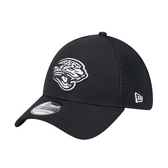Men's New Era Black Jacksonville Jaguars Main Neo 39THIRTY Flex Hat