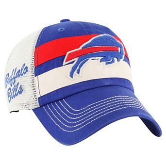 Men's '47 Royal Buffalo Bills Clubhouse Boon Clean-Up Trucker Adjustable Hat