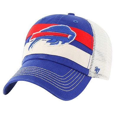 Men's '47 Royal Buffalo Bills Clubhouse Boon Clean-Up Trucker Adjustable Hat