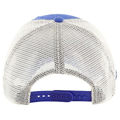 Men's '47 Royal Buffalo Bills Clubhouse Boon Clean-Up Trucker Adjustable Hat