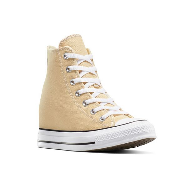 adidas gazelle silver green womens Adidas Amberlight Hidden Wedge High-Top Sneakers  love, beatrice xo