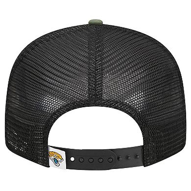 Men's New Era Camo Jacksonville Jaguars Main Trucker 9FIFTY Snapback Hat