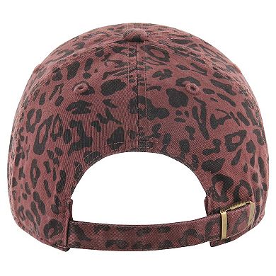 Women's '47 Brown Jacksonville Jaguars Tawny Clean Up Adjustable Hat