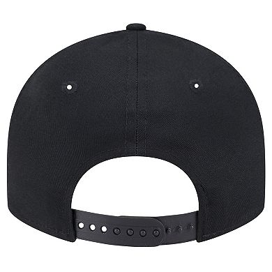 Men's New Era Black Pittsburgh Steelers Main Low Profile 9FIFTY Snapback Hat