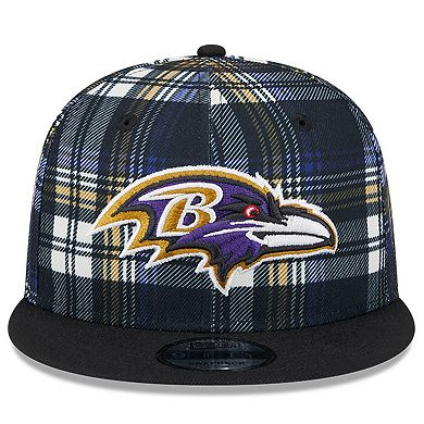 Men's New Era Black Baltimore Ravens 2024 Sideline Statement 9FIFTY Snapback Hat