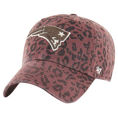 Women's '47 Brown New England Patriots Tawny Clean Up Adjustable Hat