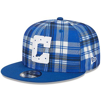 Men's New Era Royal Indianapolis Colts 2024 Sideline Statement 9FIFTY Snapback Hat