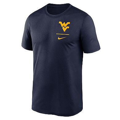 Men's Nike Navy West Virginia Mountaineers Primary Logo Legend Performance T-Shirt