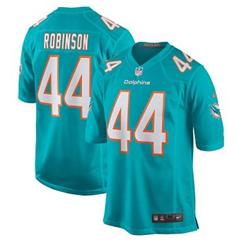 Men's Nike Chop Robinson Aqua Miami Dolphins Player Game Jersey