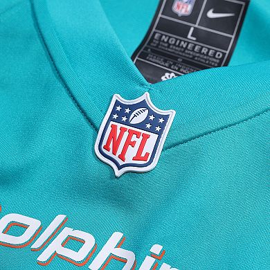 Men's Nike Chop Robinson Aqua Miami Dolphins Player Game Jersey