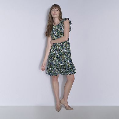 Women's Harper Rose Flutter Sleeve Ruffle Mini Dress