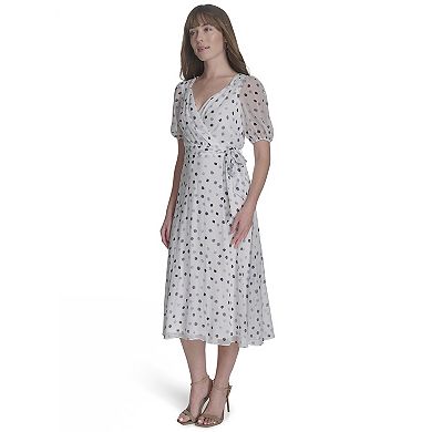 Women's Harper Rose Short Sleeve Surplice Midi Dress