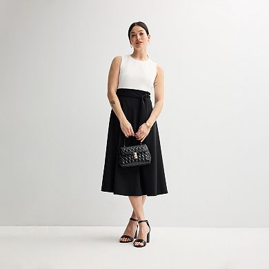 Women's Andrew Marc Colorblock Midi Dress