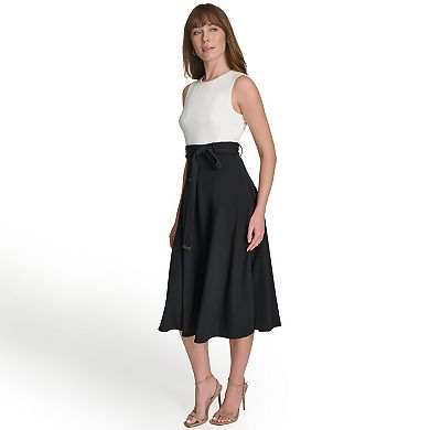 Women's Andrew Marc Colorblock Midi Dress