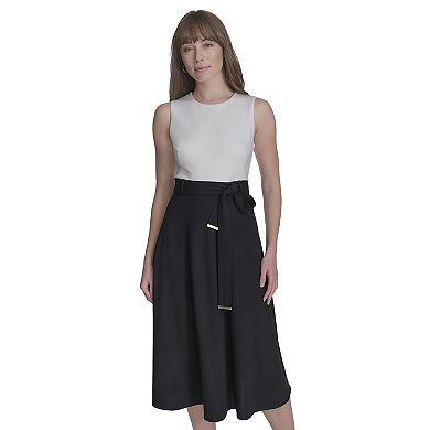 Women's Andrew Marc Colorblock Midi Dress