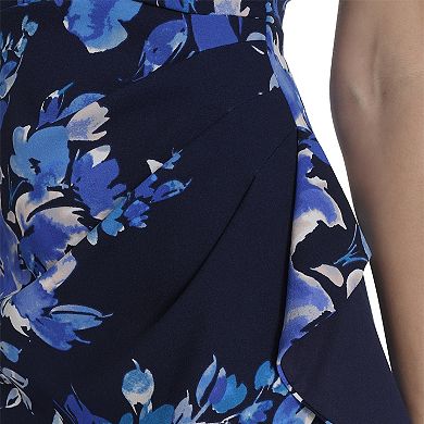 Women's Andrew Marc Sleeveless Asymmetrical Hem Dress