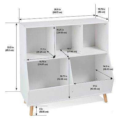 Badger Basket Bins & Shelves Footed Storage Cubby