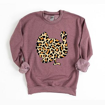 Leopard Turkey Sweatshirt