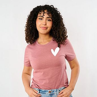 Love Yourself Heart - Women's Short Sleeve Graphic T-Shirt