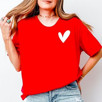 Love Yourself Heart - Women's Short Sleeve Graphic T-Shirt