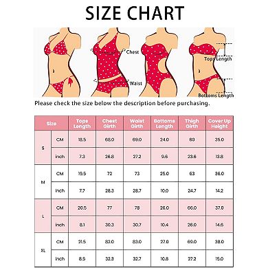 Women's Halter Ring Bikini Bathing Suits 3 Piece Solid Color Mesh Skirt