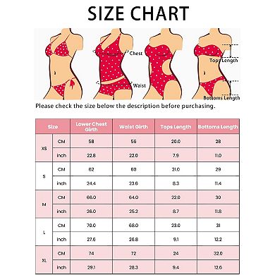 Women's 2 Pieces Contrast Color High Waisted Bikini Top and Shorts Swimsuit