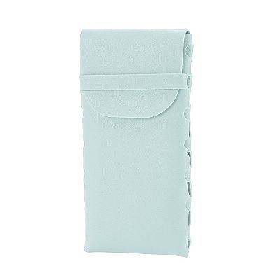 Woven Eyeglasses Bag Classic Simple Eyeglass Storage 6.50"x3.54"x0.47"