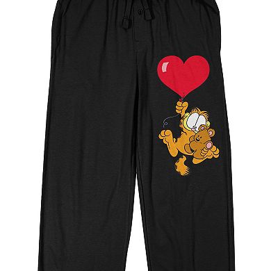 Men's Garfield Heart Balloon Pajama Pants