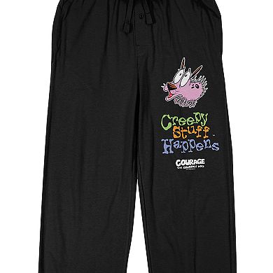 Men's Courage the Cowardly Dog Pajama Pants
