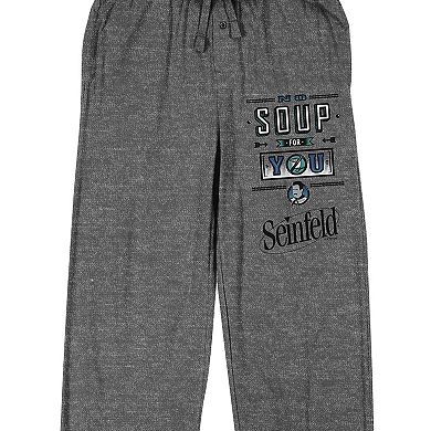 Men's Seinfeld No Soup For You Pajama Pants