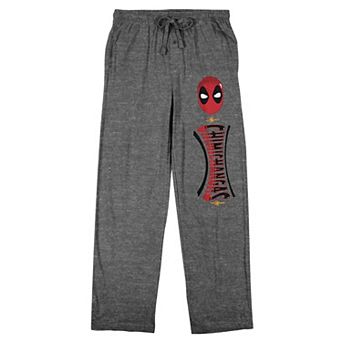 Men's Deadpool Chimichangas Pajama Pants