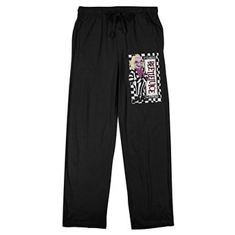 Men's Beetlejuice Animated Pajama Pants
