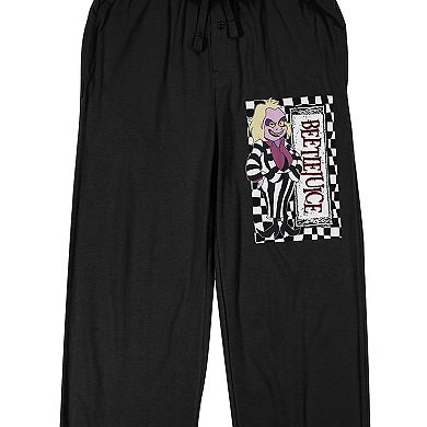 Men's Beetlejuice Animated Pajama Pants