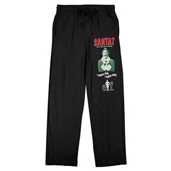 Men's Elf Buddy the Elf Pajama Pants