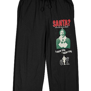 Men's Elf Buddy the Elf Pajama Pants