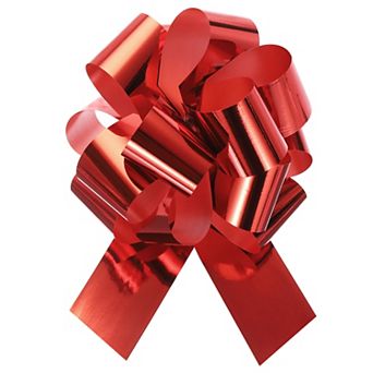 10 pc 6" Metallic Large Big Pull Bow Gift Wrapping Bows Ribbon for Wedding Car