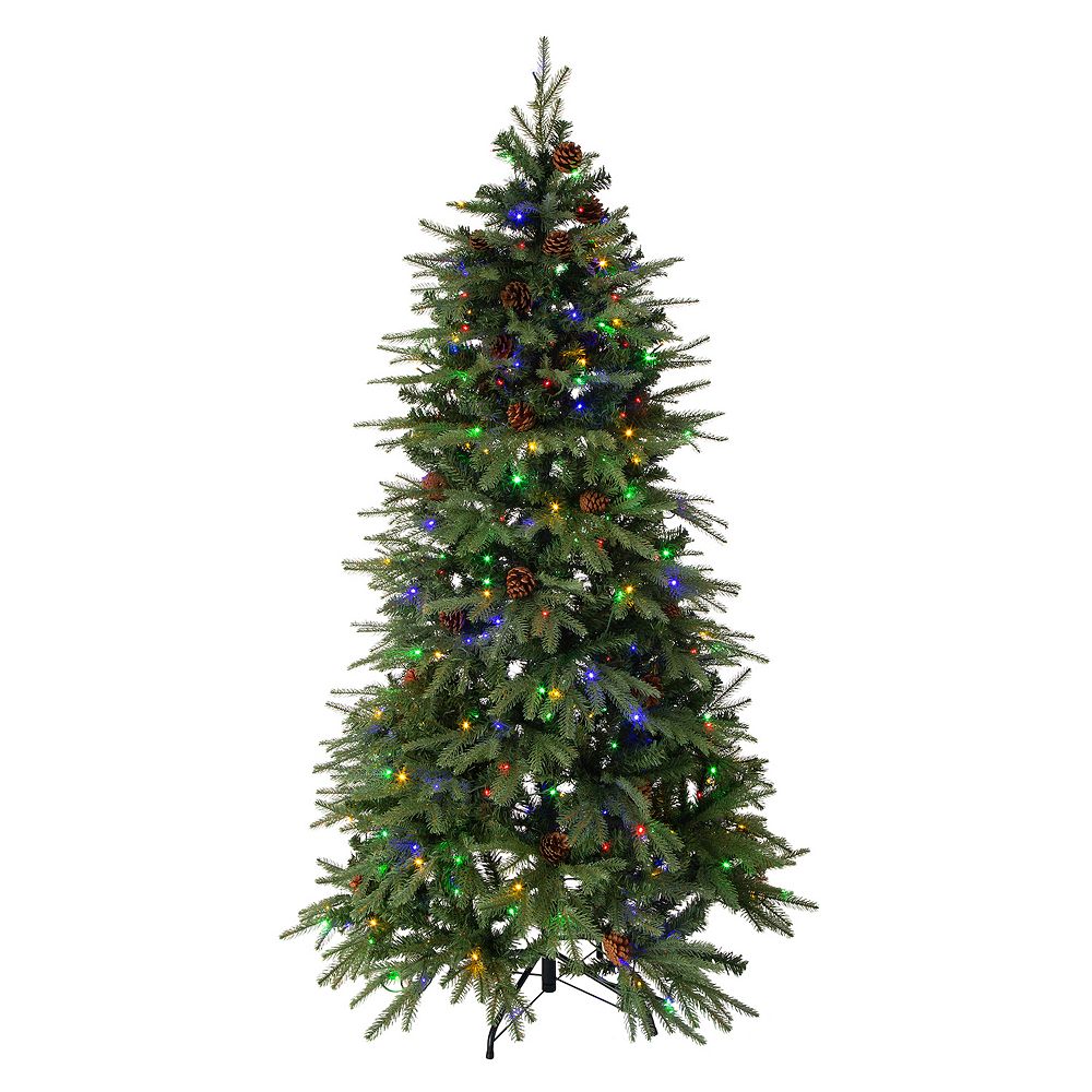Green Fir Artificial Christmas Tree With LED