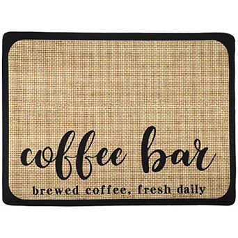 1 pc Drain Pad, No-rinse Durable Dish Drying Mat For Kitchen, Khaki, 15.75"x11.81"