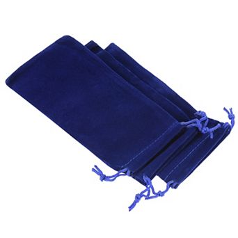 17x8cm Microfiber Pouch, 3 pc Soft Storage Drawstring Gift Bag For Glasses Wedding
