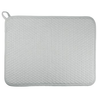 1 pc Drain Pad, Solid Color Dish Drying Mat For Kitchen, 15.75"x11.81"