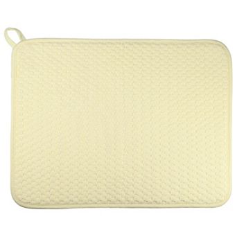 1 pc Drain Pad, Solid Color Dish Drying Mat For Kitchen, 15.75"x11.81"
