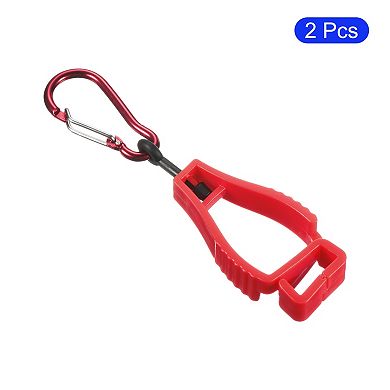 2 Pack Gloves Grabber Catcher Prevent Losing Hook Clips Holder Helmet Hanger